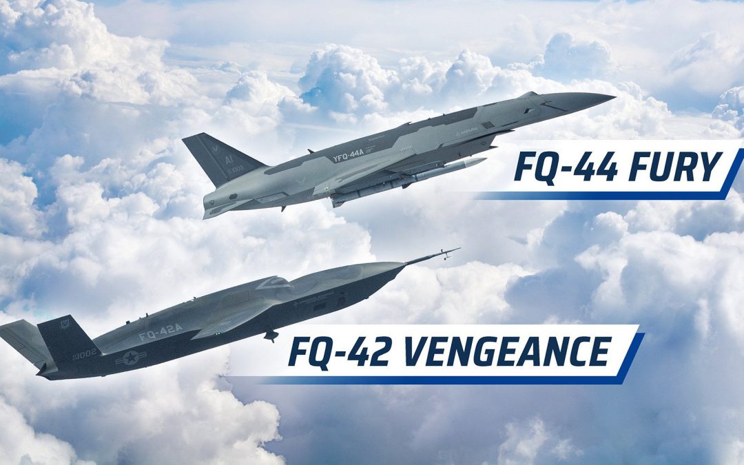 FQ-42 Vengeance and FQ-44 Fury: USAF Wants 500 CCAs by 2032