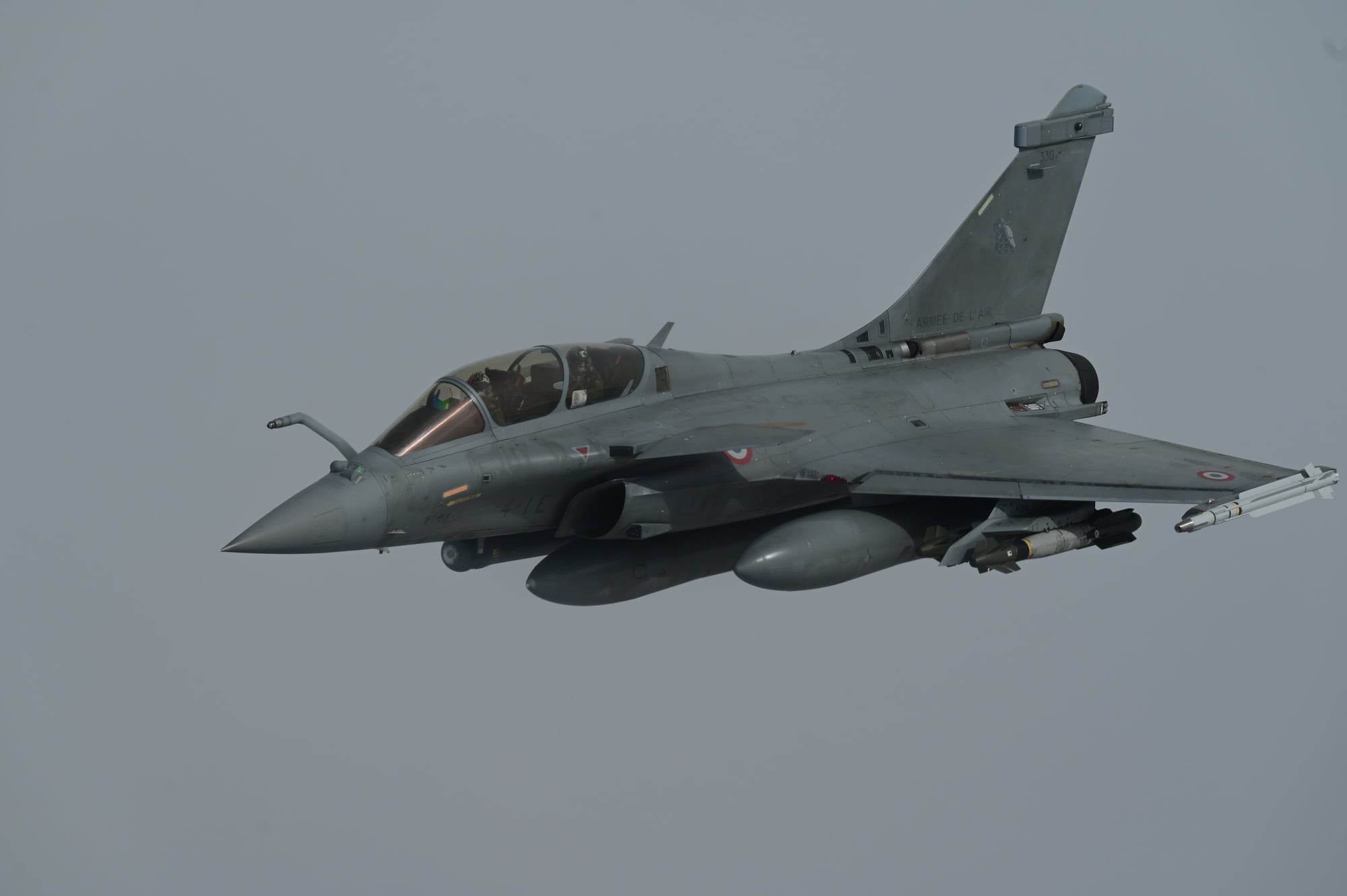 A French Dassault Rafale on operations