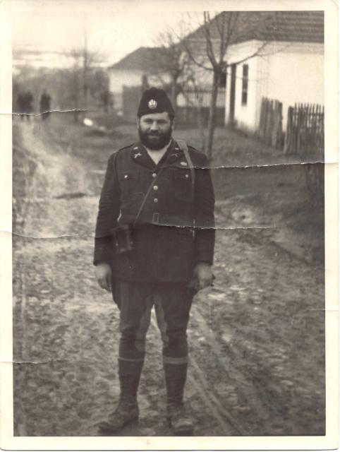George Musulin, OSS officer, photographed in 1943