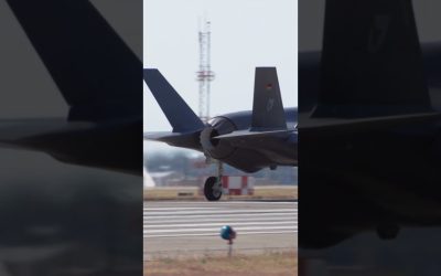 Germany’s First F-35A: 35+01 Flies at Fort Worth