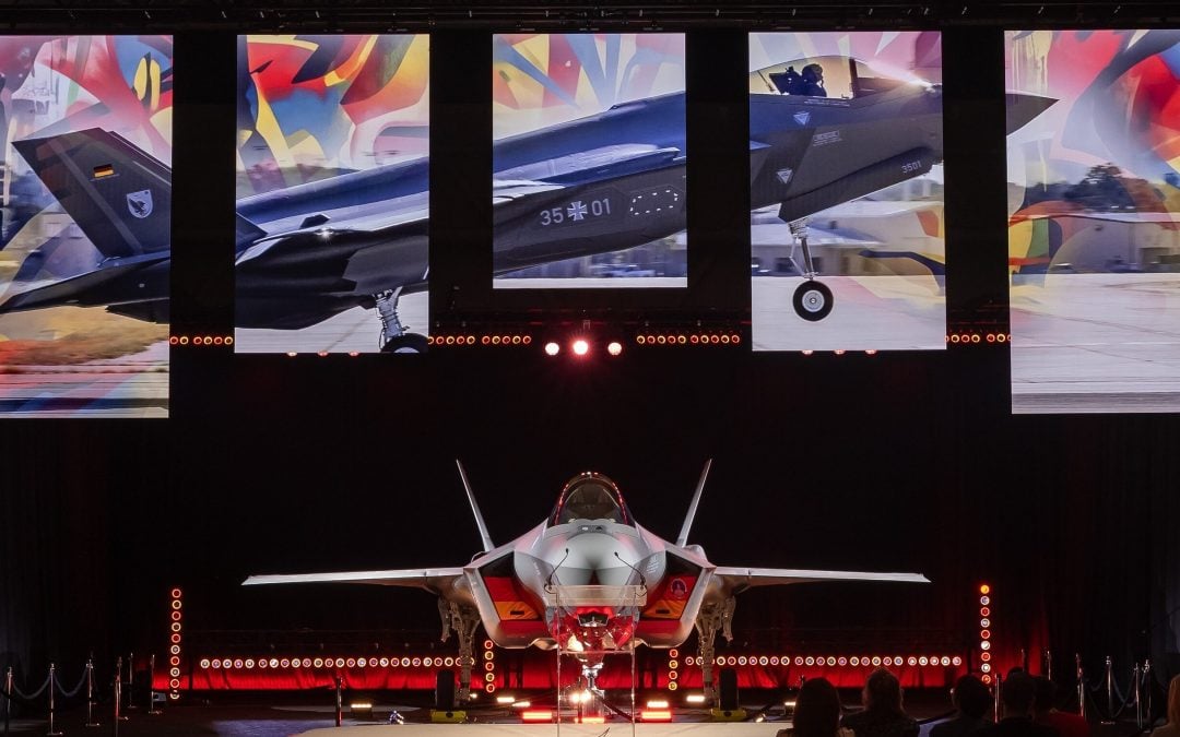 Germany’s First F-35A Handed Over at Fort Worth