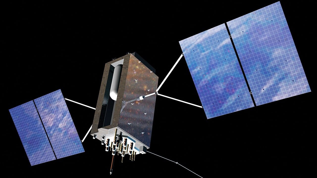 Artist’s impression of a GPS Block III satellite in orbit