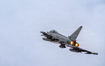 Italian Typhoon Hit at Ta’if: Houthi Strike Damages an F-2000