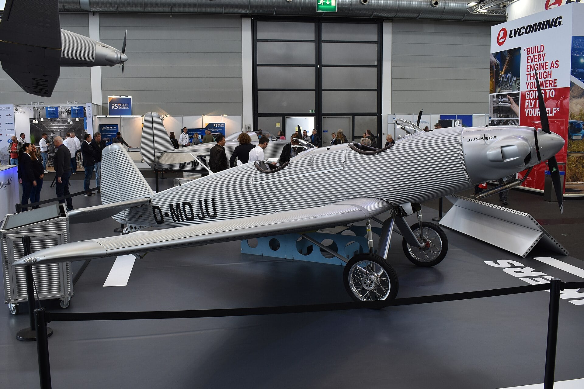 A preserved Junkers A50 Junior