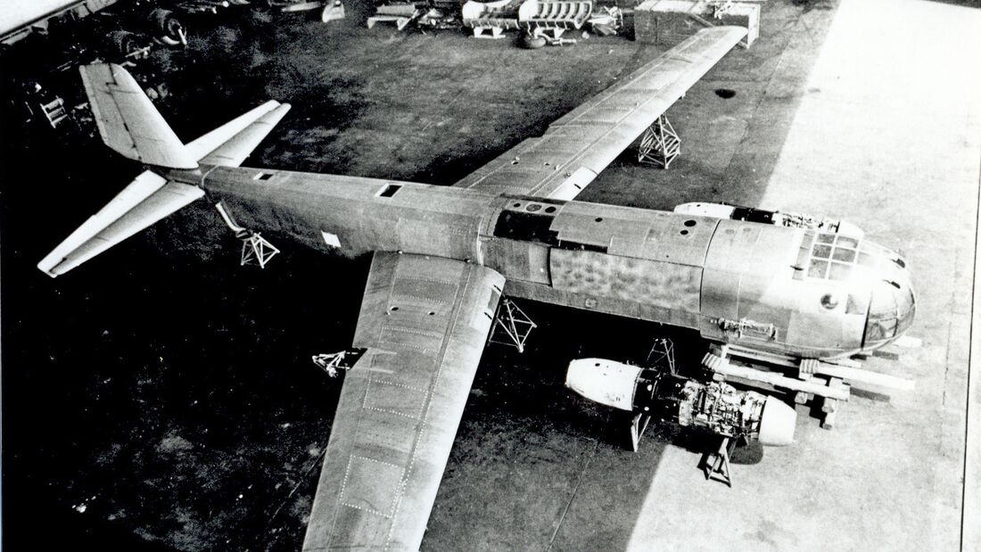 Junkers Ju 287 V1 at Brandis