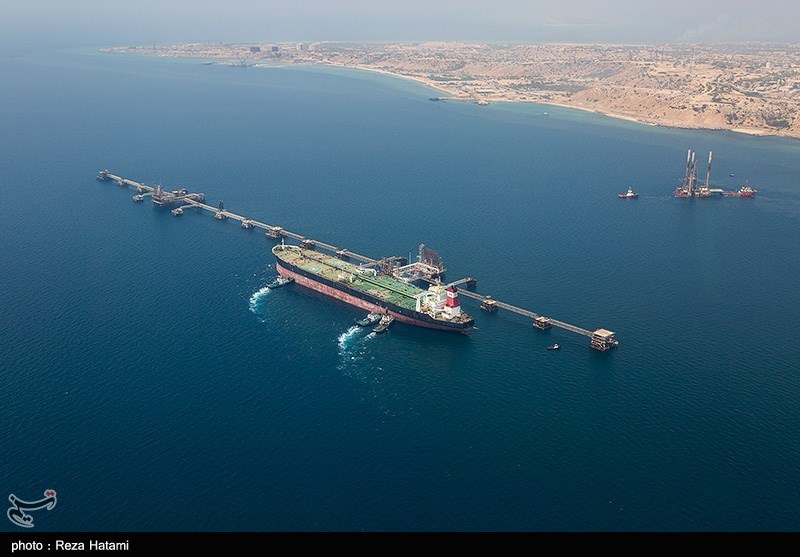 Kharg Island in the Persian Gulf