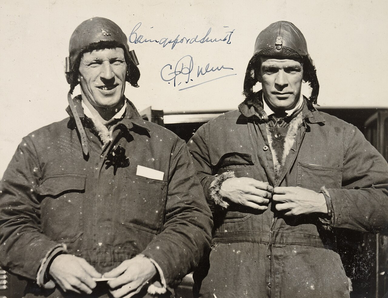 Charles Kingsford Smith and Charles Ulm at Mascot, June 1928