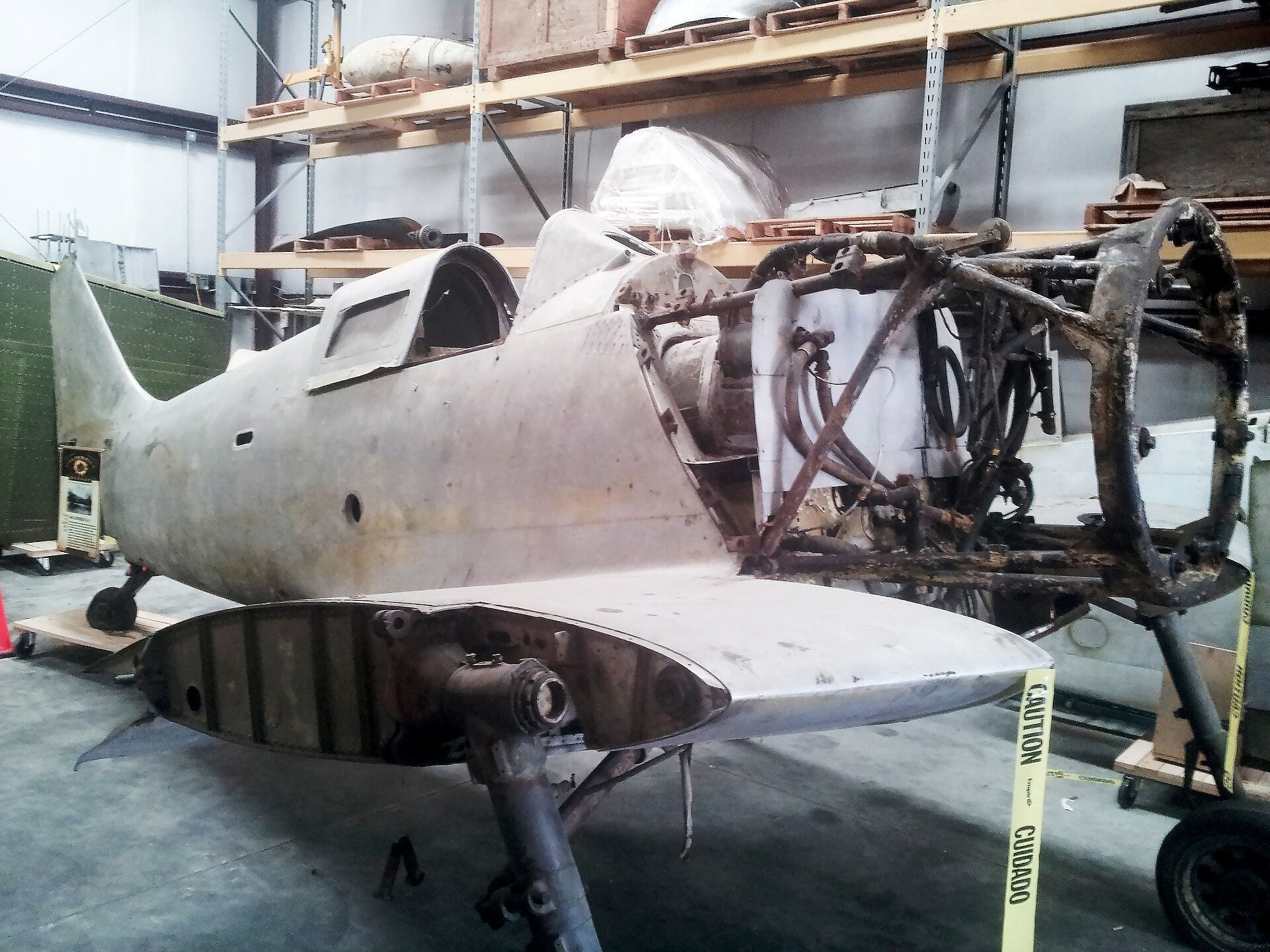 A Lavochkin La-11 piston-engined fighter