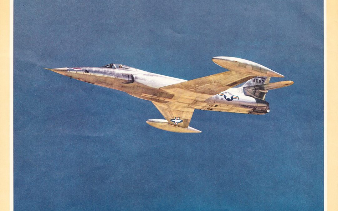 Lockheed XF-90: il caccia troppo resistente per essere abbattuto.