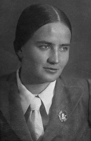 Marina Raskova photographed in 1938