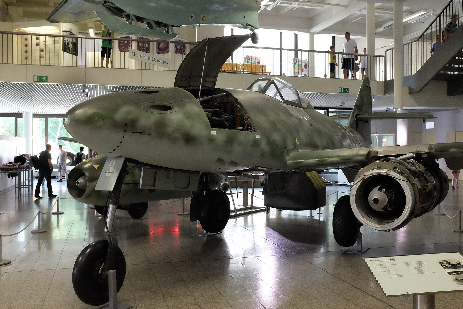Messerschmitt Me 262 preserved at the Deutsches Museum in Munich