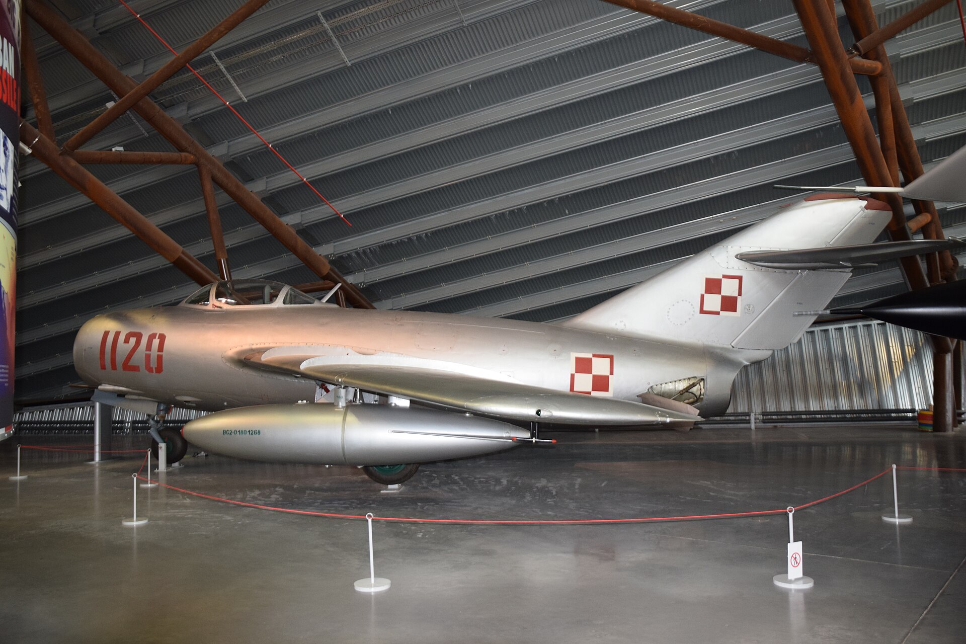 A preserved MiG-15bis