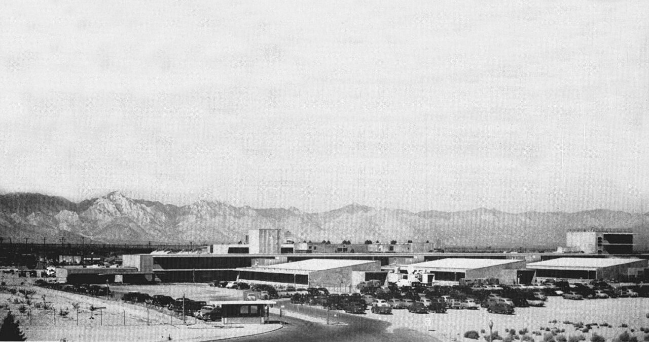 The US Naval Ordnance Test Station at China Lake in the mid-1950s