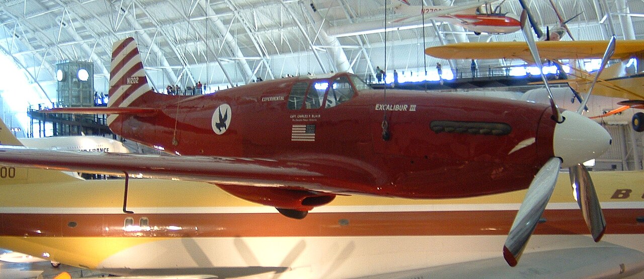 Excalibur III se conserva en el Centro Steven F. Udvar-Hazy del Smithsonian.