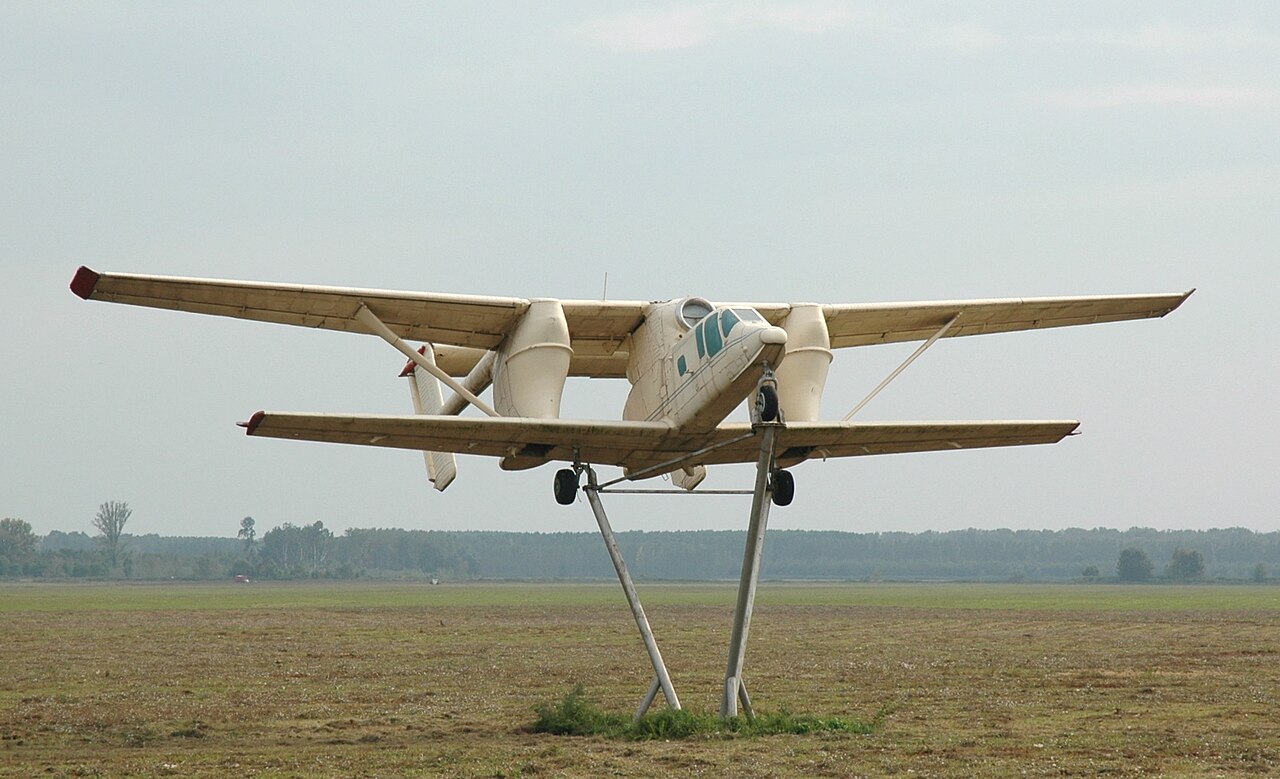 Un char PZL M-15 Belphegor exposé à Szolnok, en Hongrie.