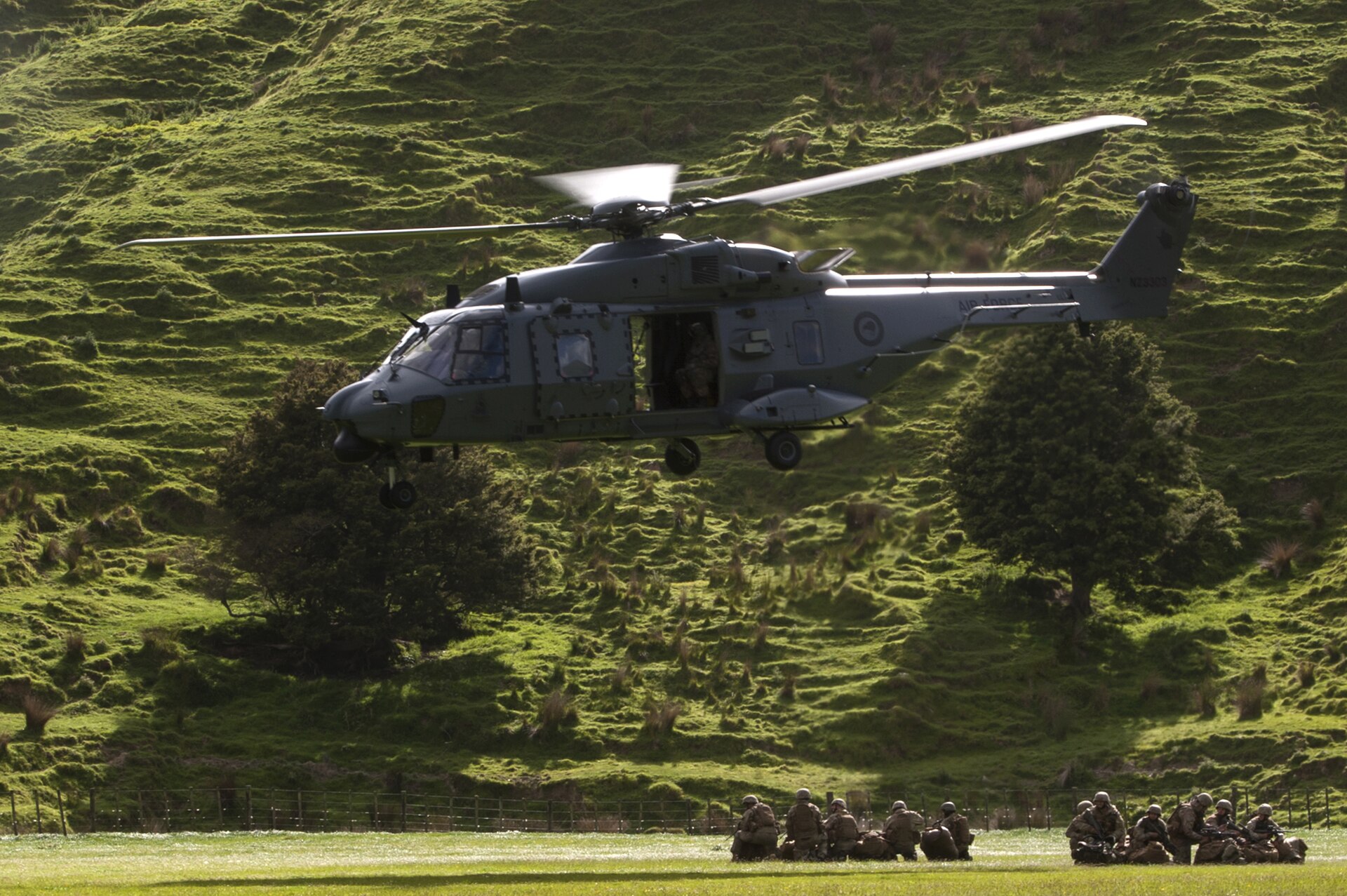 Royal New Zealand Air Force NH90 taking off