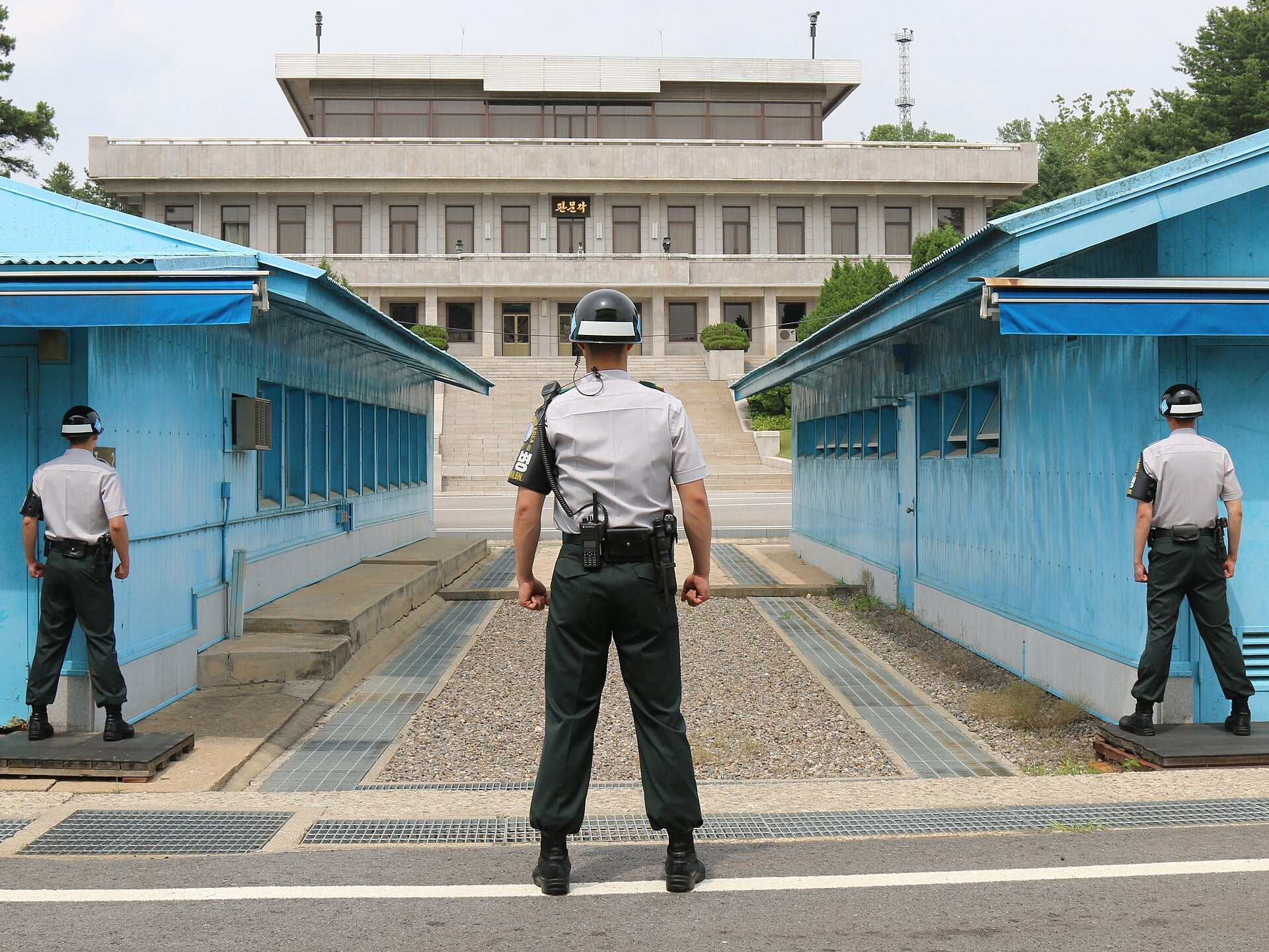 Republic of Korea Army soldiers at the Joint Security Area