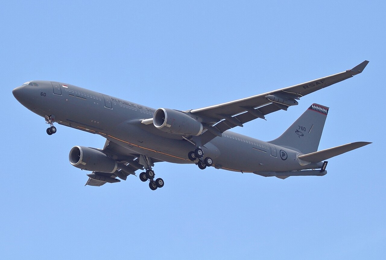 A Republic of Singapore Air Force Airbus A330 Multi-Role Tanker Transport
