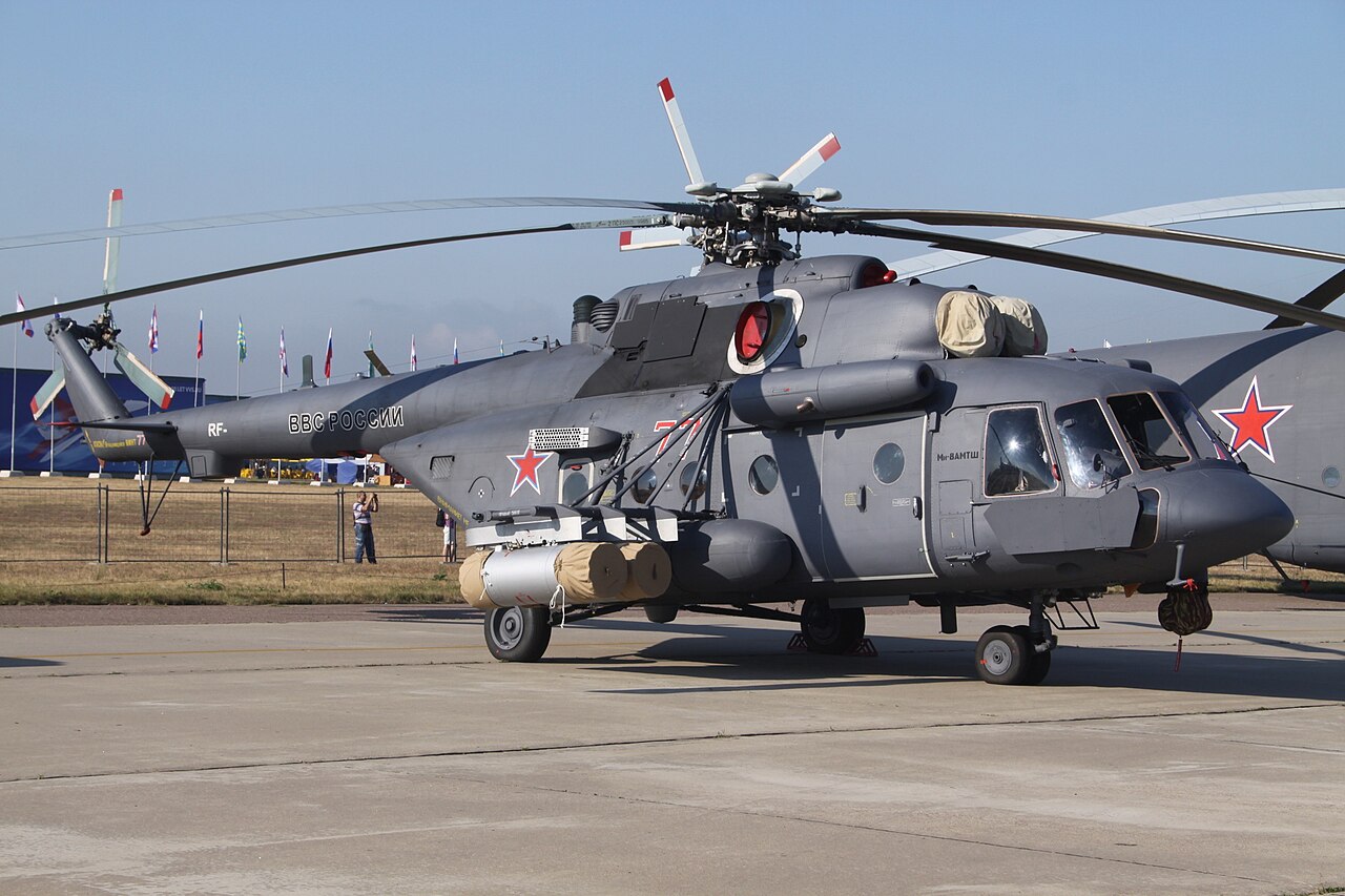 Russian Air Force Mi-8AMTSh helicopter