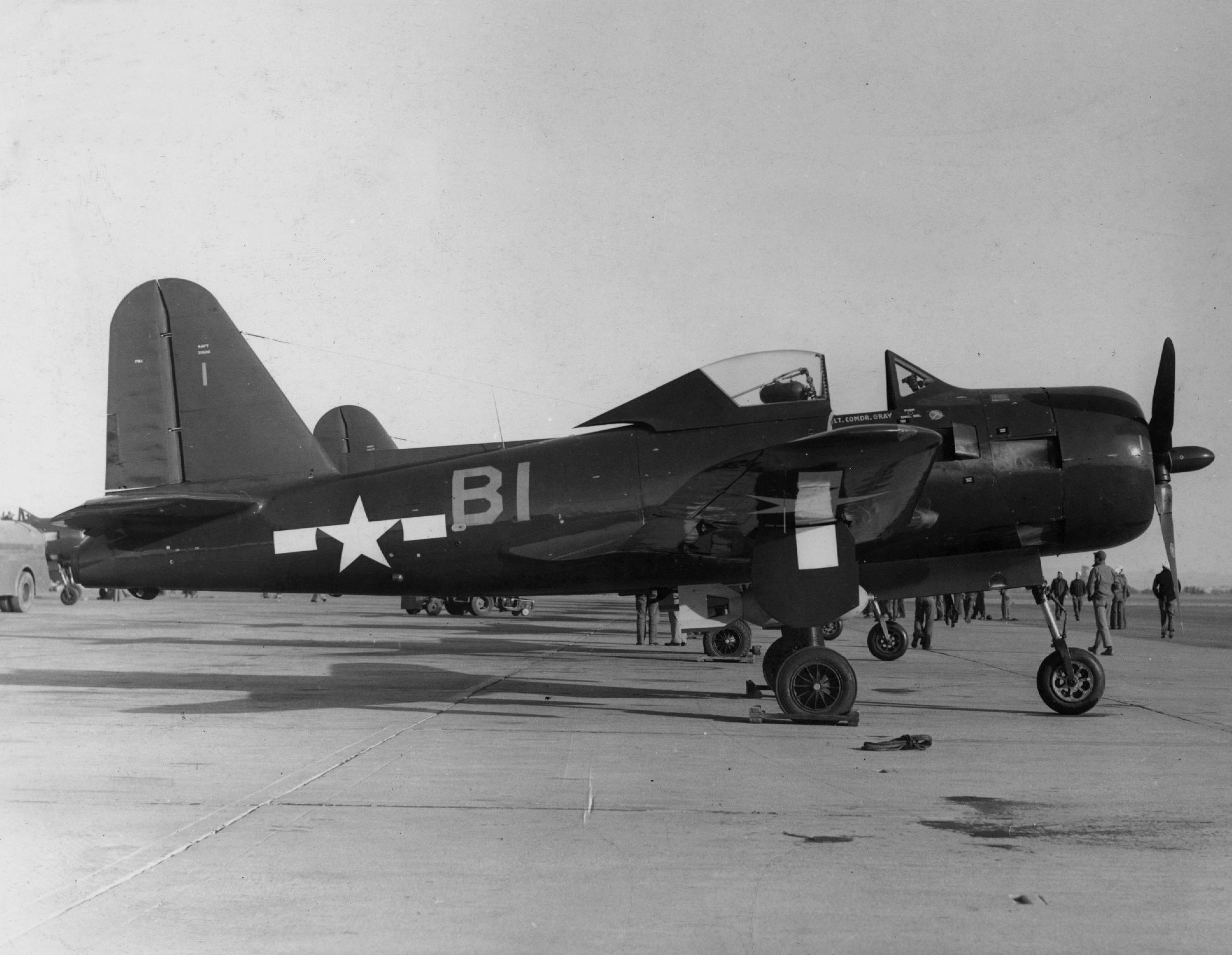 A Ryan FR-1 Fireball of VF-66 at North Island, 1945