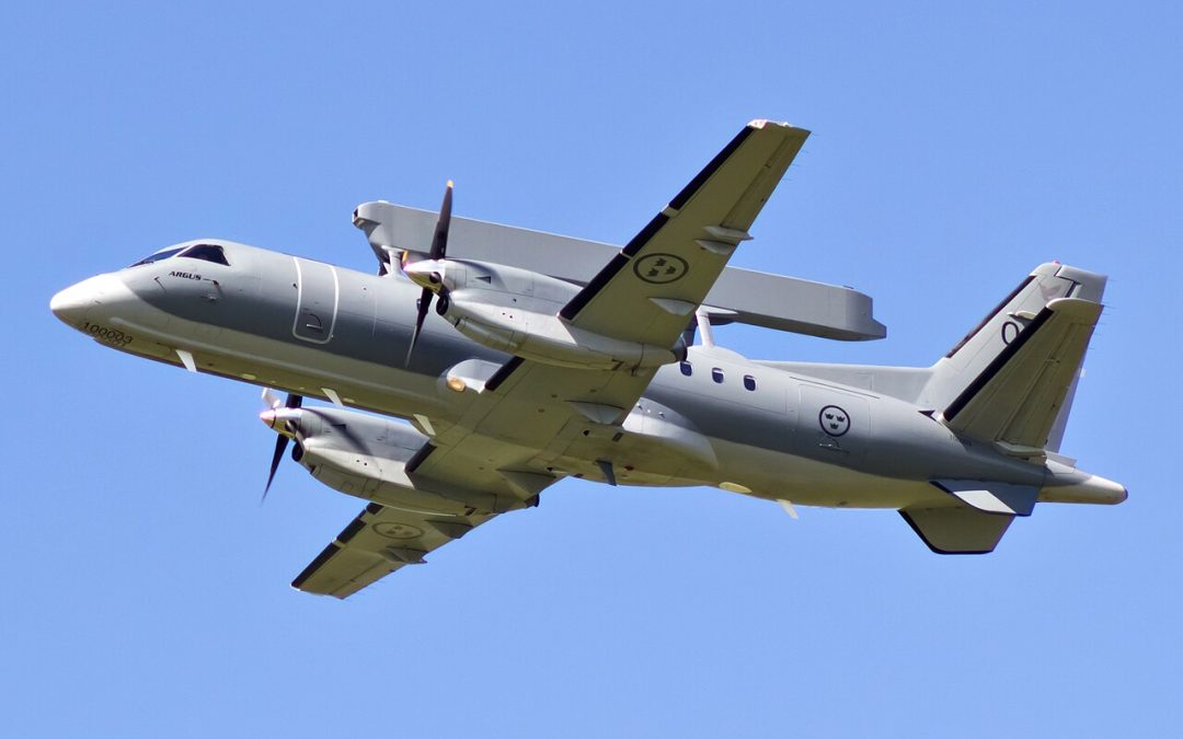 Ucrania confirma que su avión radar sueco ASC 890 está volando en combate.