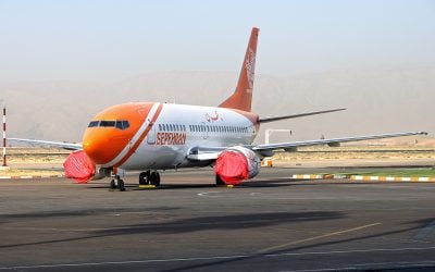 Sepehran Airlines 737: Burst Tyre, Collapsing Ceiling at Mashhad