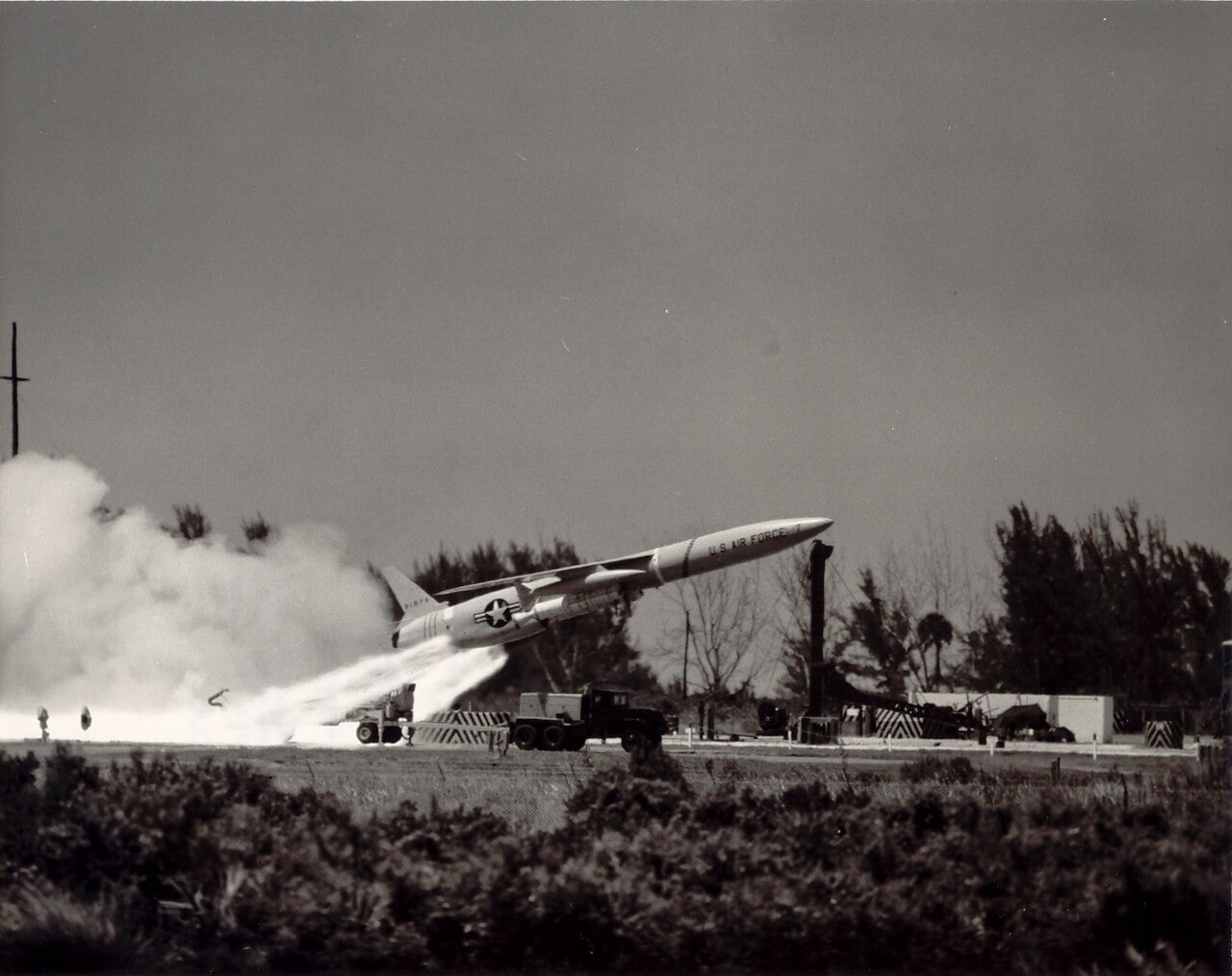 A Northrop SM-62 Snark intercontinental cruise missile