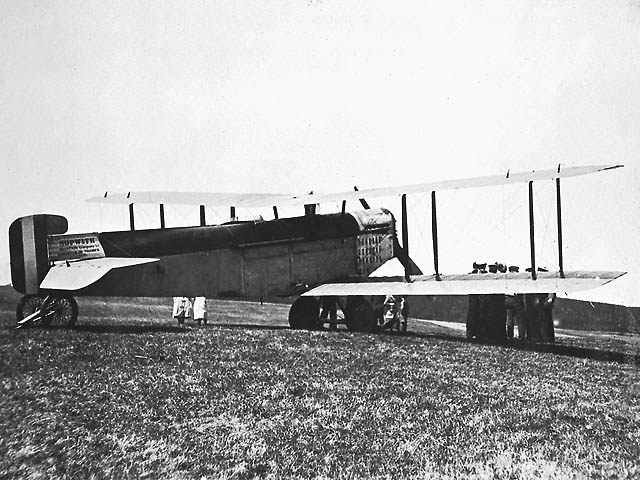 The Sopwith Atlantic biplane built for the 1919 transatlantic attempt