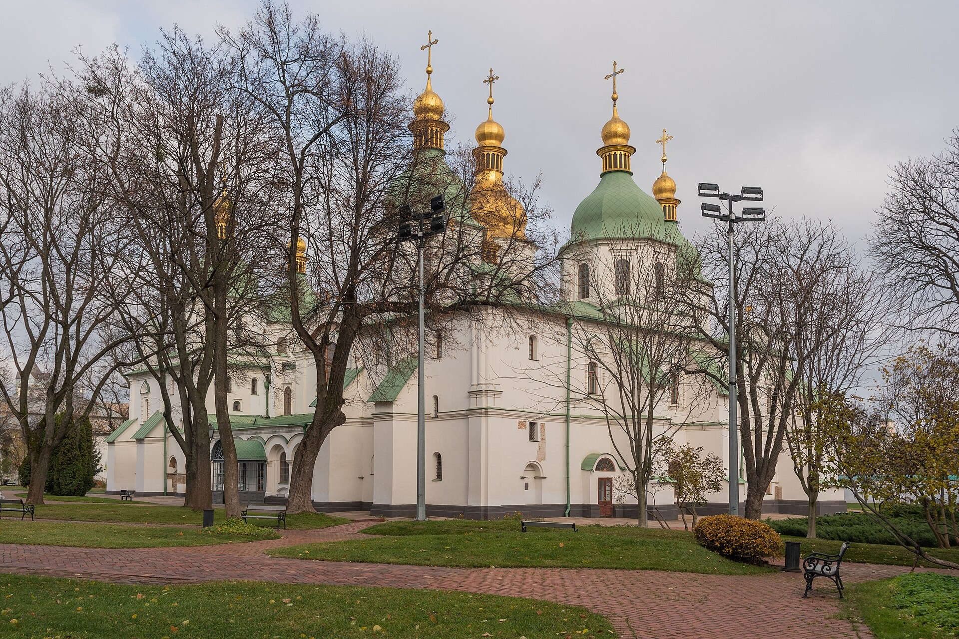 St Sophia Cathedral in Kyiv, south view