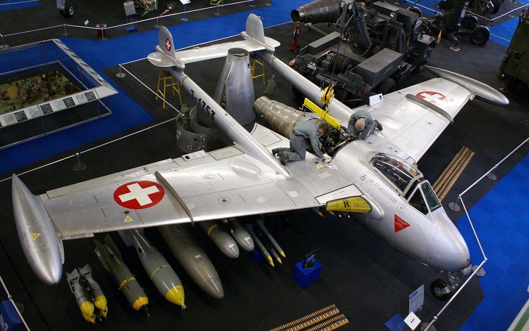 De Havilland Venom: Switzerland Flew It Until 1983