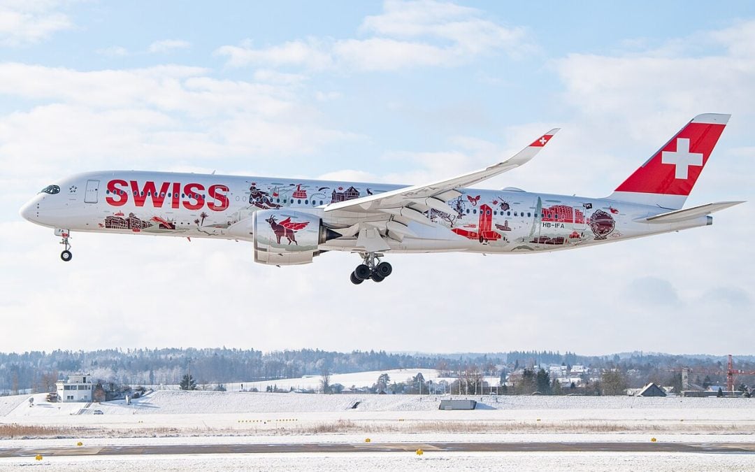 SWISS A350: The Third Jet Lands, Seven Still to Come