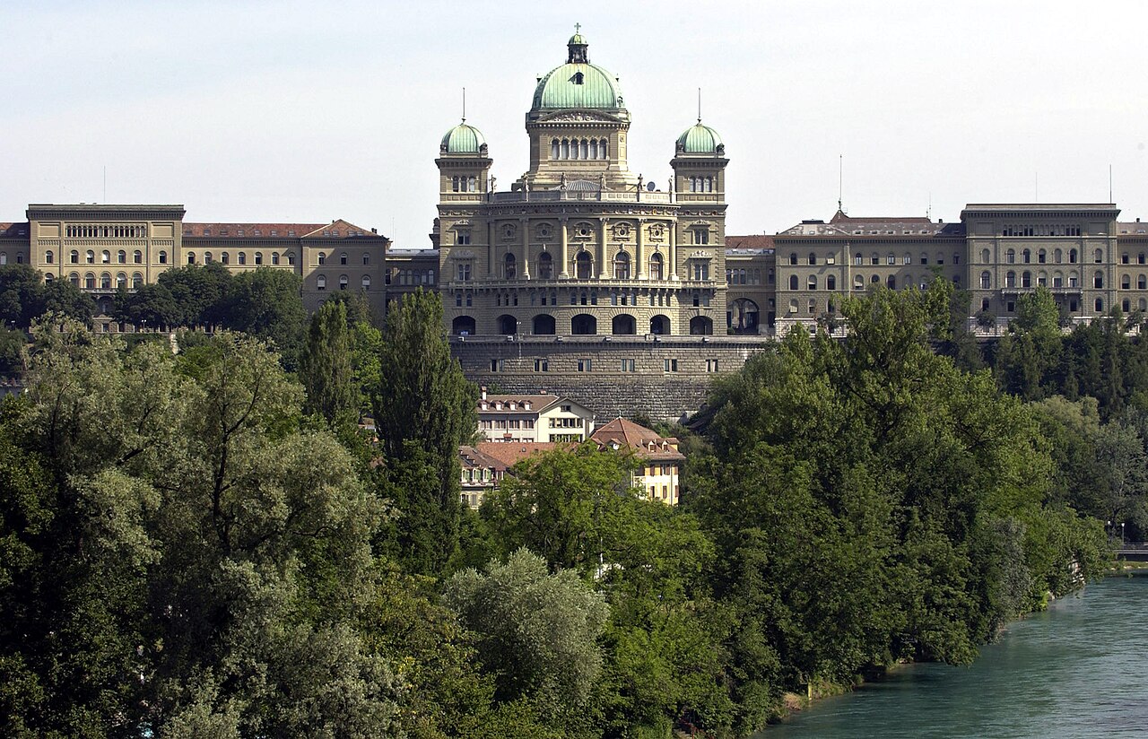 The Swiss Federal Palace in Bern