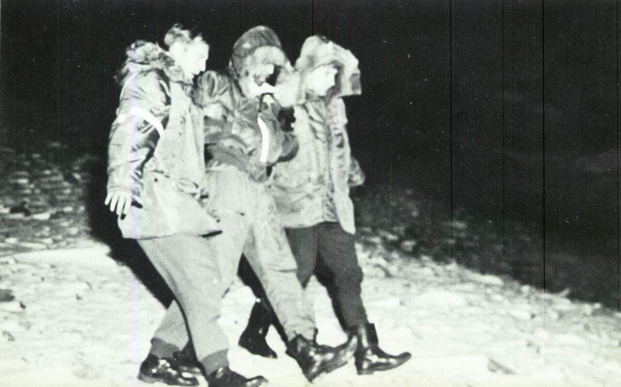 Salvataggio del mitragliere del B-52 dopo l'incidente di Thule del 1968.