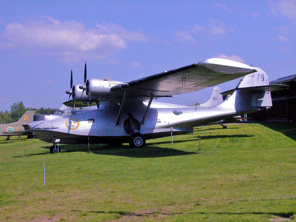Swedish Air Force Tp 47 Catalina flying boat