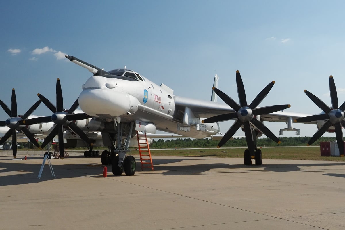 Tu-95MS RF-94126 on display