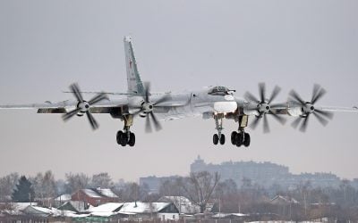 Russian Tu-95MS Bomber Crashes in Amur Region, Killing Six Crew