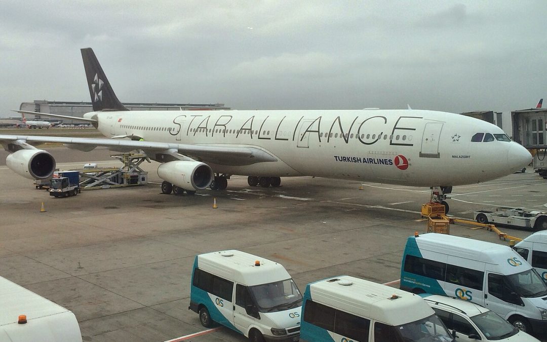 Turkish Airlines A340 Turned Science Centre Destroyed by Fire