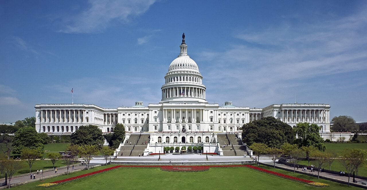 The United States Capitol, where the Senate passed two aviation mental health bills