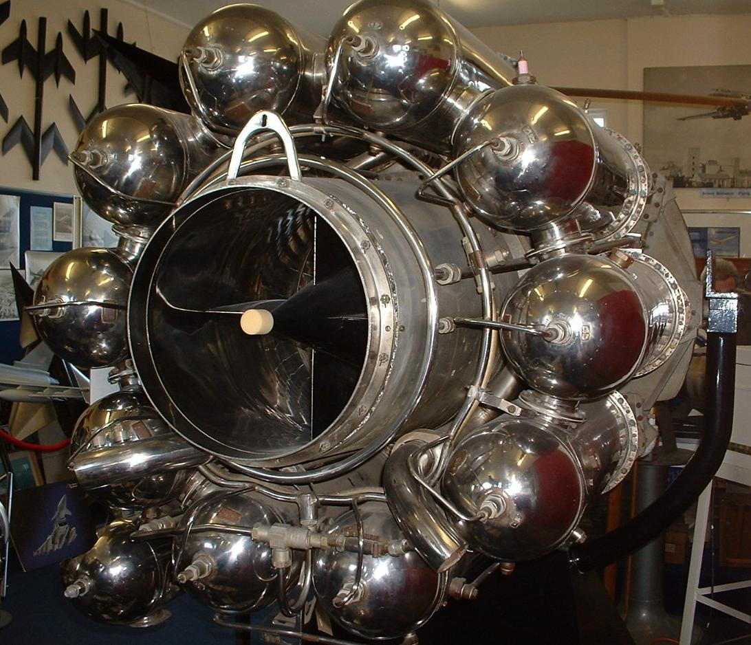 A Power Jets W2-700, from Frank Whittle’s turbojet family