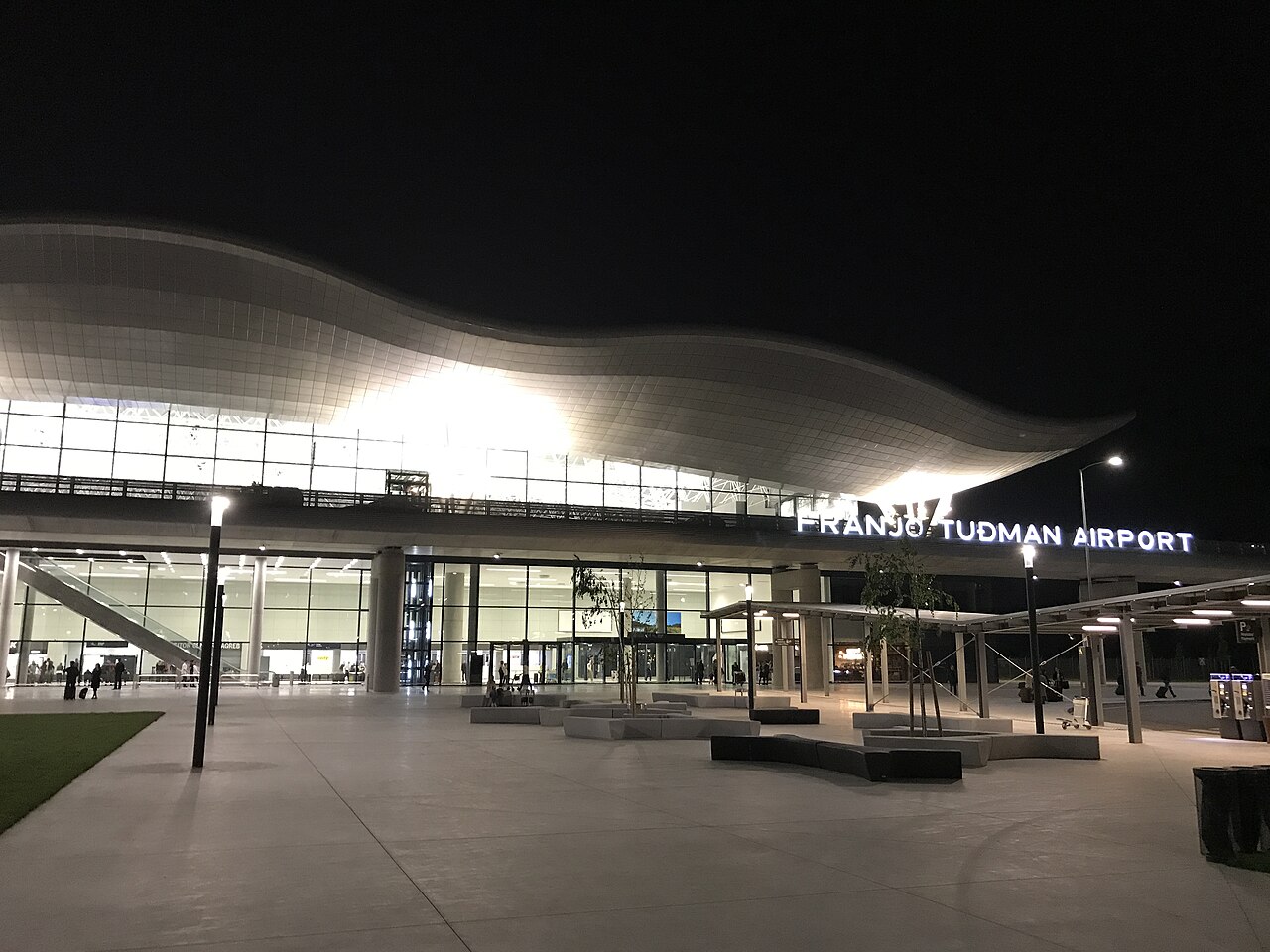 Zagreb Franjo Tudjman Airport passenger terminal