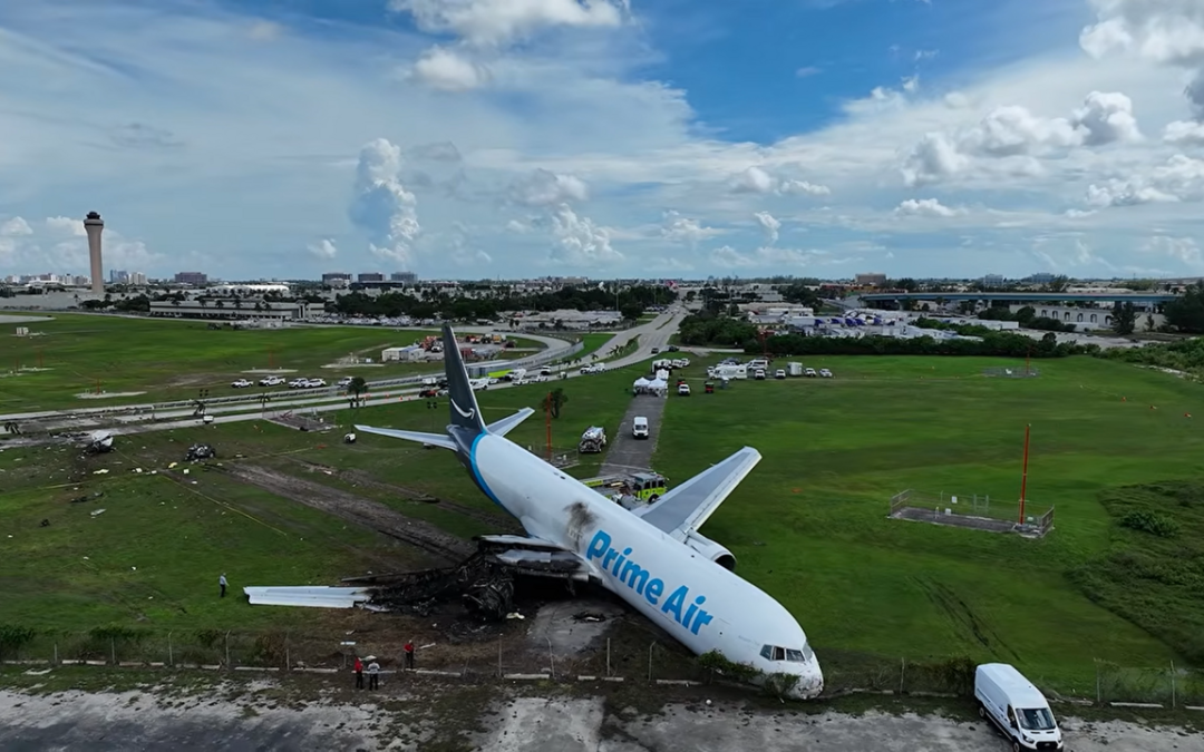 NTSB: Miami Tower Never Gave the Amazon 767 Crew the Wind