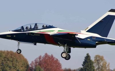 Frecce Tricolori M-346: First Jet Makes Its Maiden Flight