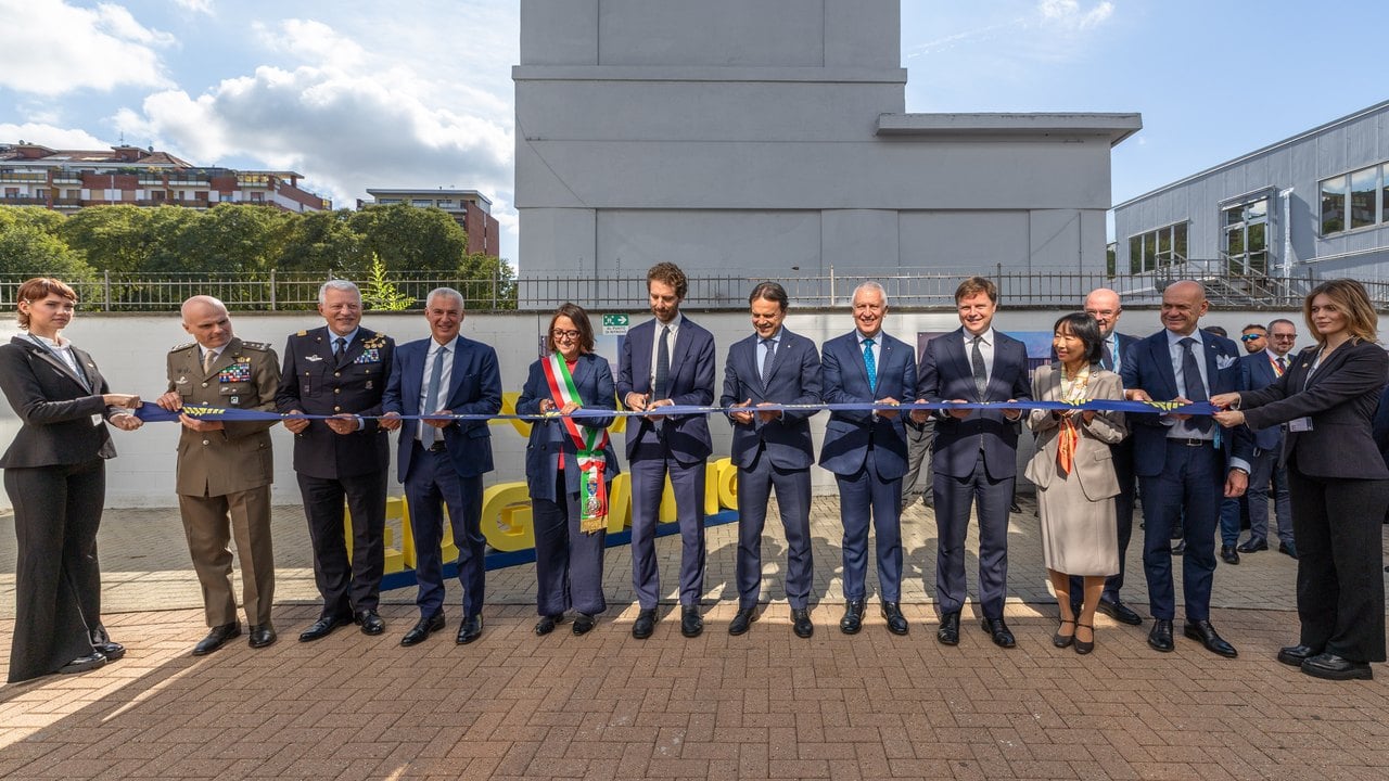 Edgewing Italia GCAP site opening in Turin, 9 October 2026 Ribbon cutting at the opening of Edgewing Italia, the first national GCAP site, in Turin