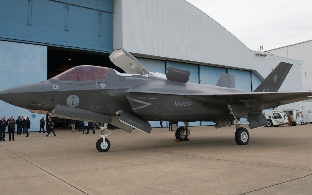 Italian F-35B Gun Pod: First Sighting on a Non-US F-35