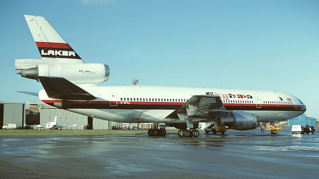 Laker Airways Skytrain DC-10 Laker Airways McDonnell Douglas DC-10-10 in Skytrain livery