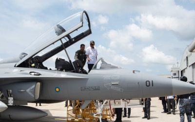 Malaysia FA-50M: First Two Korean Jets Land at Labuan
