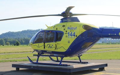 AAA Rescue Helicopter Hit by Laser in Aargau, Three Crew Hurt