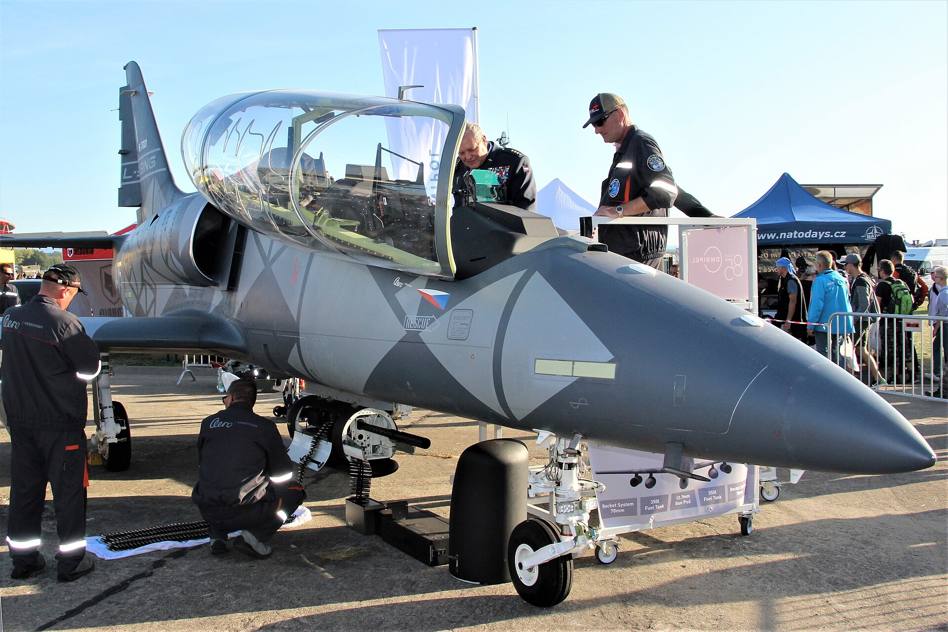 First pre-series Aero L-39NG 0475 on public display