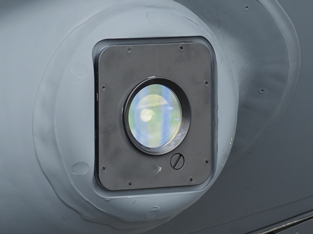 AN/AAR-60 MILDS missile warning sensor on a German C-130J