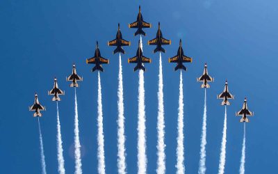 Blue Angels and Thunderbirds Fill NAS Jacksonville
